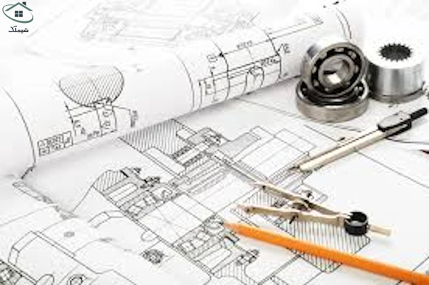 تصویر یک نمونه از نقشه تاسیسات در ایران